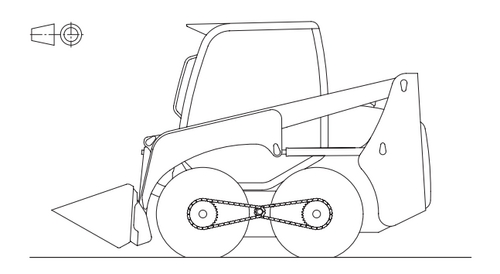 Product picture KOMATSU SK741-5, SK815-5, SK815-5 TURBO SKID-STEER LOADER SERVICE SHOP REPAIR MANUAL