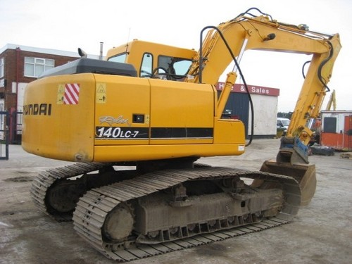 Product picture HYUNDAI R140LC-7 CRAWLER EXCAVATOR OPERATING MANUAL