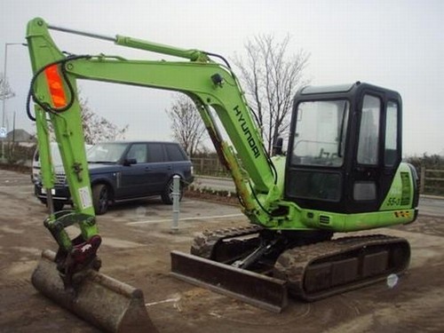 Product picture HYUNDAI R55-3 CRAWLER EXCAVATOR SERVICE REPAIR MANUAL