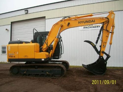 Product picture HYUNDAI R110-7A CRAWLER EXCAVATOR SERVICE REPAIR MANUAL