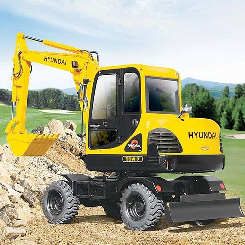 Product picture HYUNDAI R55W-7 WHEEL EXCAVATOR SERVICE REPAIR MANUAL DOWNLOAD!