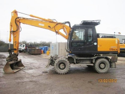 Product picture HYUNDAI R170W-7A WHEEL EXCAVATOR SERVICE REPAIR MANUAL DOWNLOAD!