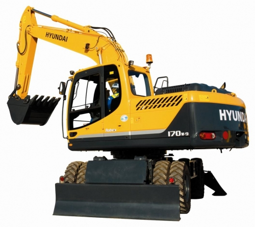 Product picture HYUNDAI R170W-9 WHEEL EXCAVATOR SERVICE REPAIR MANUAL DOWNLOAD!