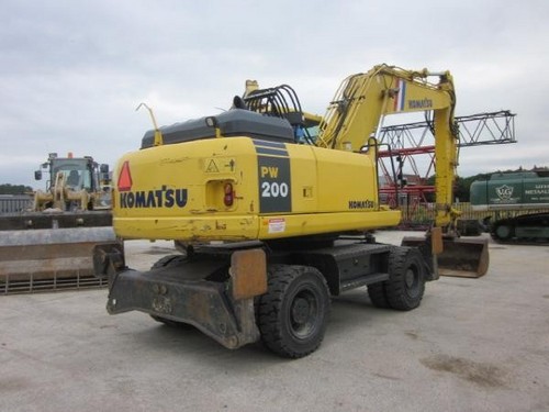 Product picture KOMATSU PW200-7K, PW220-7K HYDRAULIC EXCAVATOR SERVICE SHOP REPAIR MANUAL