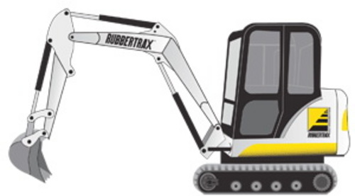 Product picture Ditch Witch MX9 Mini Excavator Operators Manual Download