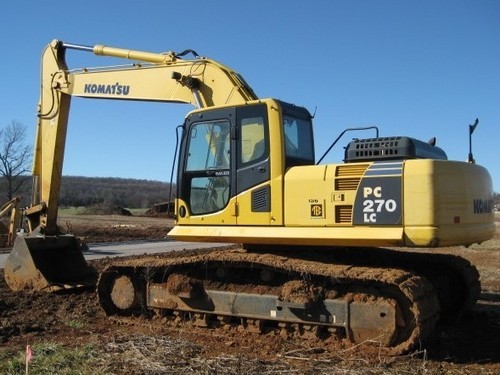 Product picture KOMATSU PC270LC-6 HYDRAULIC EXCAVATOR OPERATION & MAINTENANCE MANUAL