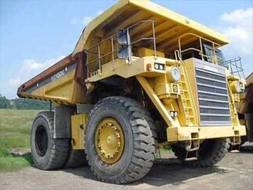 Product picture KOMATSU HD1500-5 DUMP TRUCK OPERATION & MAINTENANCE MANUAL