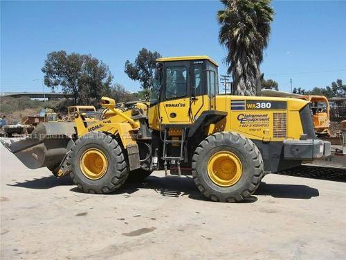 Product picture KOMATSU WA380-5L WHEEL LOADER OPERATION & MAINTENANCE MANUAL
