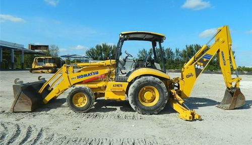 Product picture KOMATSU WB140PS-2N, WB150PS-2N BACKHOE LOADER OPERATION & MAINTENANCE MANUAL