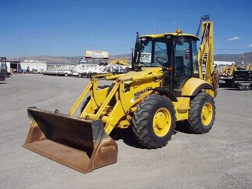 Product picture KOMATSU WB150AWS-2N BACKHOE LOADER OPERATION & MAINTENANCE MANUAL