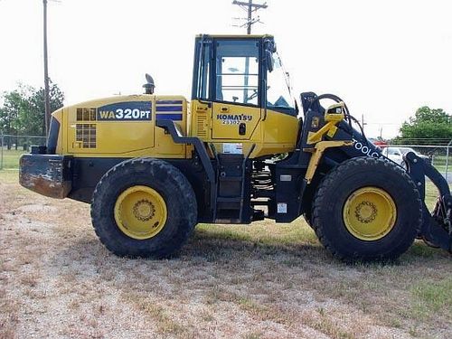 Product picture KOMATSU WA320PT-5L PARALLEL TOOL CARRIER OPERATION & MAINTENANCE MANUAL