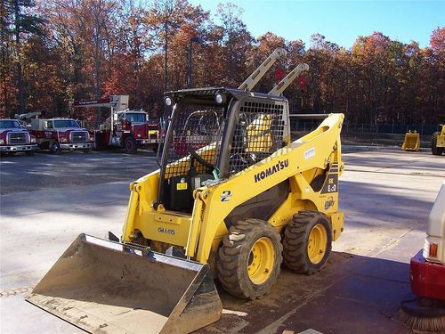 Product picture KOMATSU SK820-5N SKID STEER LOADER OPERATION & MAINTENANCE MANUAL