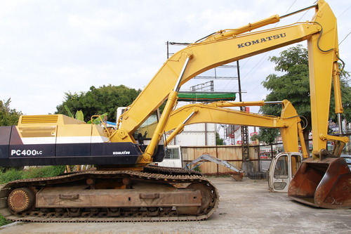 Product picture KOMATSU PC400-5, PC400LC-5, PC400-5 MIGHTY, PC400LC-5 MIGHTY, PC400HD-5 HYDRAULIC EXCAVATOR OPERATION & MAINTENANCE MANUAL