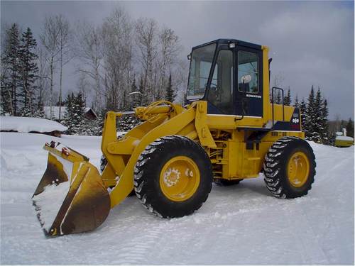 Product picture KOMATSU WA180-1LC WHEEL LOADER OPERATION & MAINTENANCE MANUAL