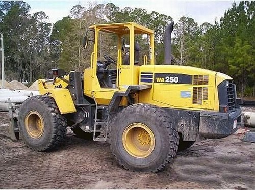 Product picture KOMATSU WA250-1LC WHEEL LOADER OPERATION & MAINTENANCE MANUAL
