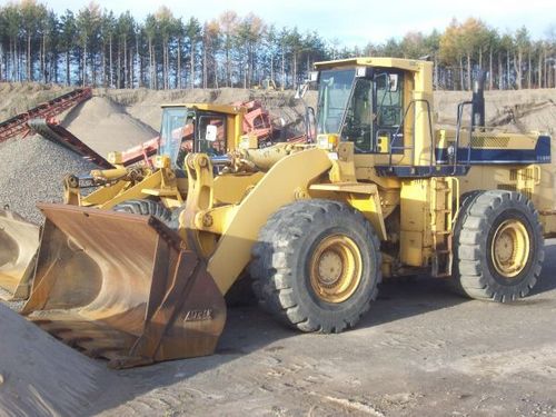 Product picture KOMATSU WA600-1LC WHEEL LOADER OPERATION & MAINTENANCE MANUAL (S/N: A50001 and up)