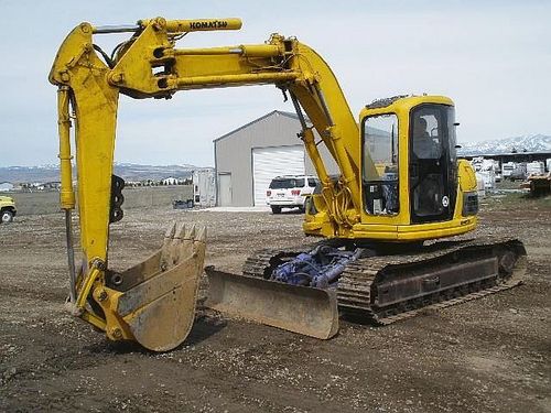 Product picture KOMATSU PC128UU-1 LOGGING EXCAVATOR OPERATION & MAINTENANCE MANUAL