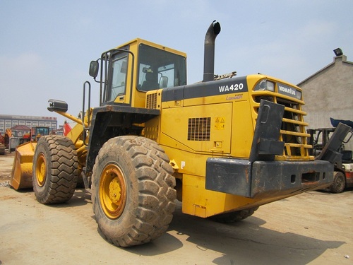 Product picture KOMATSU WA420-3 WHEEL LOADER SERVICE SHOP REPAIR MANUAL
