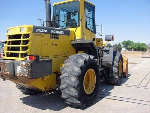 Product picture KOMATSU WA320-3MC WHEEL LOADER SERVICE SHOP REPAIR MANUAL