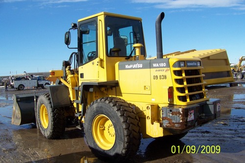 Product picture KOMATSU WA180PT-3MC WHEEL LOADER SERVICE SHOP REPAIR MANUAL