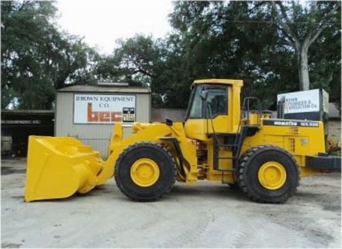 Product picture KOMATSU WA500-3LK WHEEL LOADER SERVICE SHOP REPAIR MANUAL