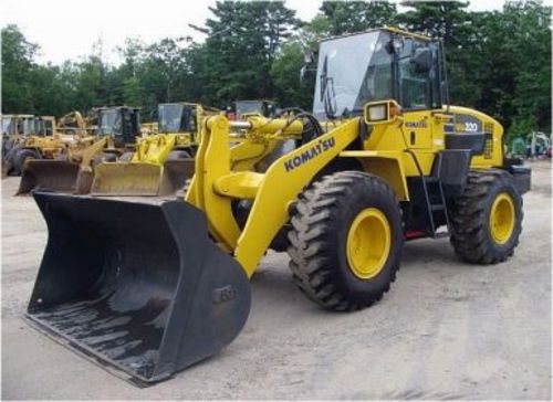 Product picture KOMATSU WA320-5L WHEEL LOADER SERVICE SHOP REPAIR MANUAL