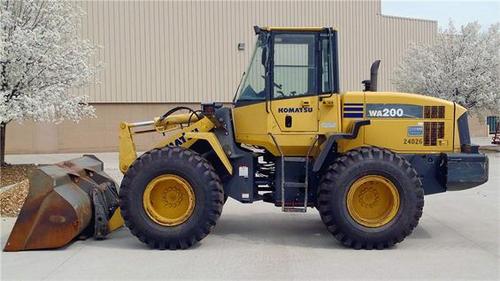 Product picture KOMATSU WA200-5L, WA200PT-5L WHEEL LOADER SERVICE SHOP REPAIR MANUAL
