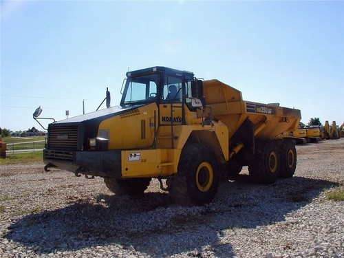 Product picture KOMATSU HM350-2 ARTICULATED DUMP TRUCK FIELD ASSEMBLY INSTRUCTION