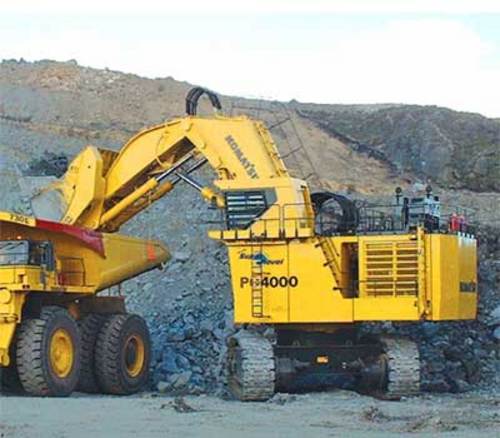 Product picture KOMATSU PC4000-6 HYDRAULIC MINING SHOVEL OPERATION & MAINTENANCE MANUAL (S/N: 8155)