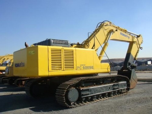 Product picture KOMATSU PC600-6, PC600LC-6 HYDRAULIC EXCAVATOR OPERATION & MAINTENANCE MANUAL (S/N: 10001 and up)
