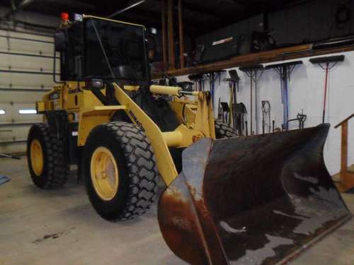 Product picture KOMATSU WA150L-5 WHEEL LOADER OPERATION & MAINTENANCE MANUAL (S/N: 65001 and up)