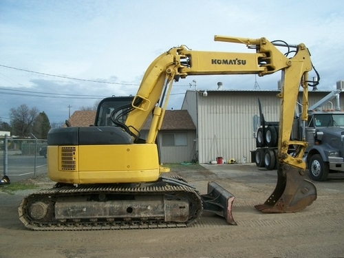 Product picture KOMATSU PC128UU-2 HYDRAULIC EXCAVATOR OPERATION & MAINTENANCE MANUAL (S/N: 5838 and up)