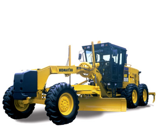 Product picture KOMATSU GD555-3C MOTOR GRADER OPERATION & MAINTENANCE MANUAL (S/N: 50001 and up)