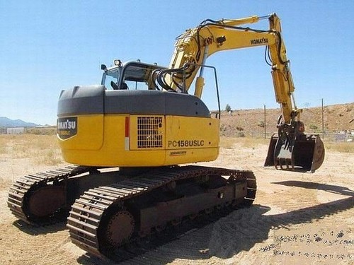 Product picture KOMATSU PC158US-2, PC158USLC-2 HYDRAULIC EXCAVATOR OPERATION & MAINTENANCE MANUAL