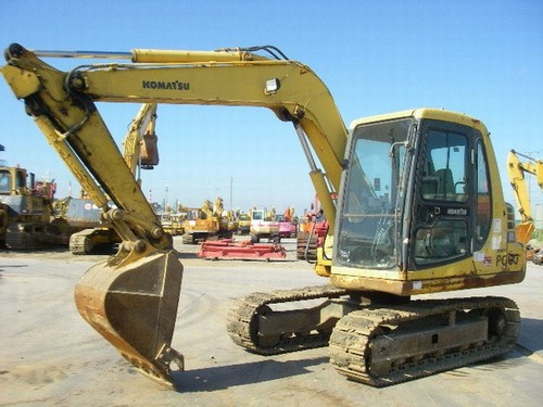 Product picture KOMATSU PC60-7 HYDRAULIC EXCAVATOR SERVICE SHOP REPAIR MANUAL (S/N: 45001 thru 52373)