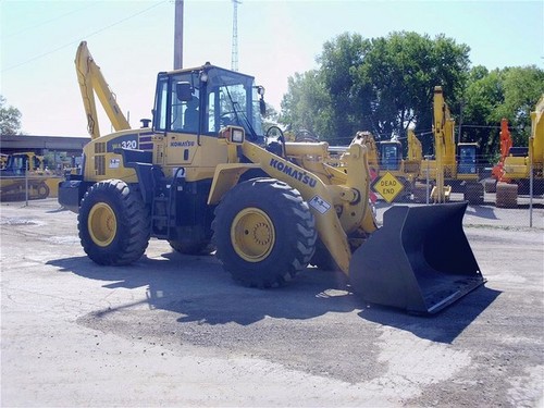 Product picture KOMATSU WA320-5, WA320L-5 WHEEL LOADER SERVICE SHOP REPAIR MANUAL