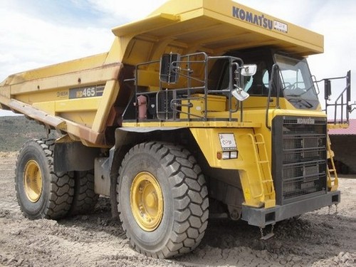 Product picture KOMATSU HD465-3 DUMP TRUCK SERVICE SHOP REPAIR MANUAL (S/N: 2001 and up)