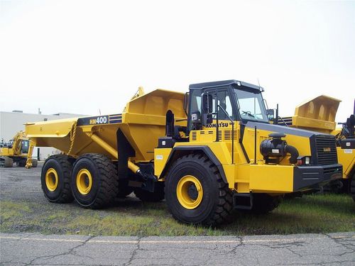 Product picture KOMATSU HM400-1 ARTICULATED DUMP TRUCK SERVICE SHOP REPAIR MANUAL