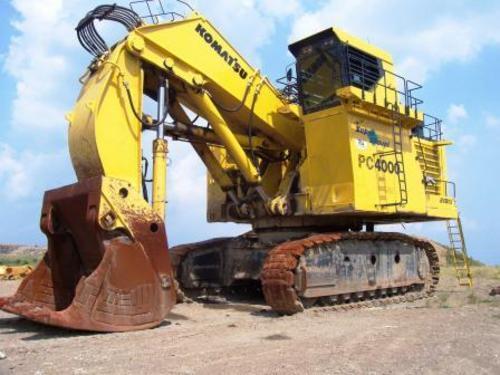 Product picture KOMATSU PC4000-6 HYDRAULIC MINING SHOVEL SERVICE SHOP REPAIR MANUAL (S/N: 8172)