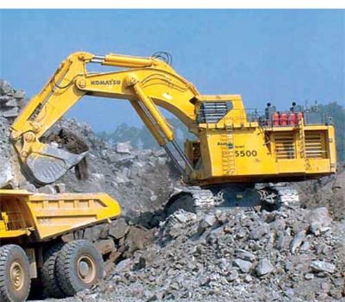 Product picture KOMATSU PC5500-6 HYDRAULIC MINING SHOVEL SERVICE SHOP REPAIR MANUAL (S/N: 15032)