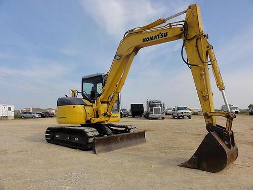 Product picture KOMATSU PC78MR-6 HYDRAULIC EXCAVATOR OPERATION & MAINTENANCE MANUAL (S/N: 1507 and up)