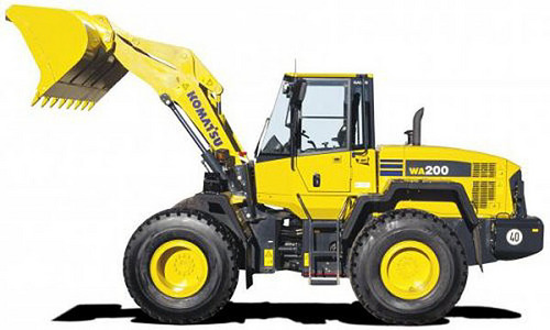 Product picture KOMATSU WA200PTL-5 WHEEL LOADER OPERATION & MAINTENANCE MANUAL