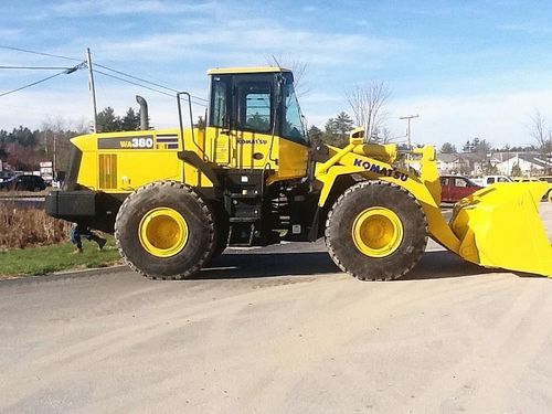 Product picture KOMATSU WA380-5 WHEEL LOADER OPERATION & MAINTENANCE MANUAL