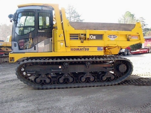 Product picture KOMATSU CD110R-2 CRAWLER CARRIER OPERATION & MAINTENANCE MANUAL