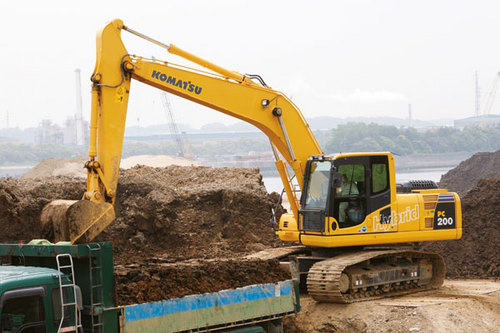 Product picture KOMATSU PC200-8, PC200LC-8, PC220-8, PC220LC-8 HYDRAULIC EXCAVATOR OPERATION & MAINTENANCE MANUAL