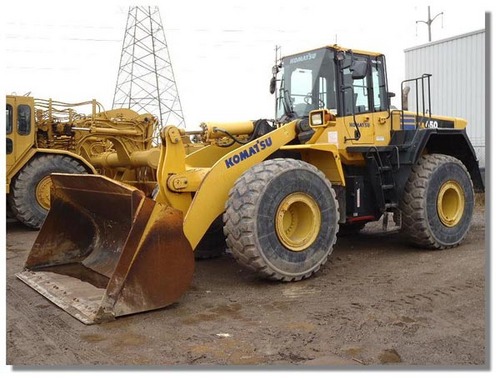 Product picture KOMATSU WA450-6 WHEEL LOADER OPERATION & MAINTENANCE MANUAL (S/N: 66001 and up)