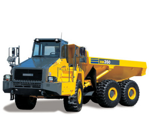 Product picture KOMATSU HM350-2 ARTICULATED DUMP TRUCK OPERATION & MAINTENANCE MANUAL (S/N: 2001 and up)
