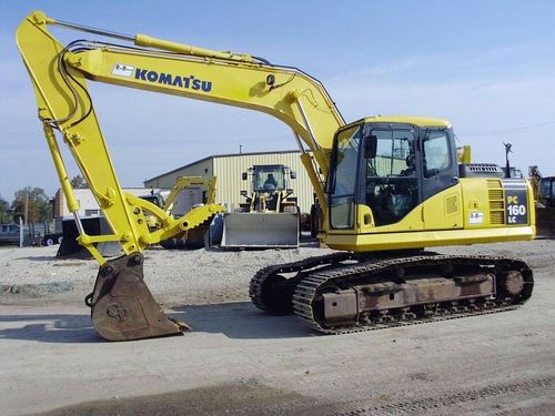 Product picture KOMATSU PC160LC-7E0 HYDRAULIC EXCAVATOR OPERATION & MAINTENANCE MANUAL