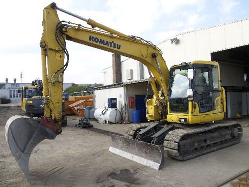 Product picture KOMATSU PC138US-8, PC138USLC-8 HYDRAULIC EXCAVATOR OPERATION & MAINTENANCE MANUAL