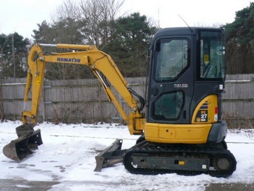 Product picture KOMATSU PC27MR-2, PC35MR-2 HYDRAULIC EXCAVATOR OPERATION & MAINTENANCE MANUAL (S/N: 17902 and up, 9242 and up)